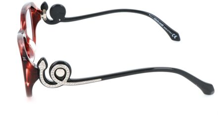 Roberto Cavalli Rode Plastic Bril (Montuur) Rood - One Size