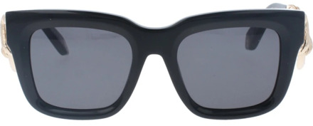 Roberto Cavalli Stijlvolle zonnebril met lenzen Roberto Cavalli , Black , Dames - 52 MM