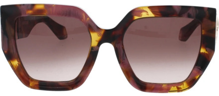 Roberto Cavalli Stijlvolle zonnebril met lenzen Roberto Cavalli , Brown , Dames - 54 MM