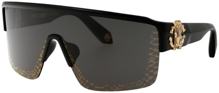 Roberto Cavalli Stijlvolle zonnebril Src037M Roberto Cavalli , Black , Dames - ONE Size