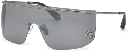 Roberto Cavalli Stijlvolle zonnebril voor modebewuste vrouwen Roberto Cavalli , Gray , Dames - ONE Size