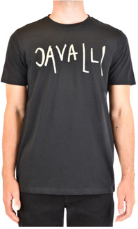 Roberto Cavalli T-Shirt Roberto Cavalli , Black , Heren - S