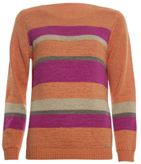 Roberto Sarto Boothals Pullover Sweater Roberto sarto , Multicolor , Dames - 2Xl,Xl,L,3Xl,4Xl