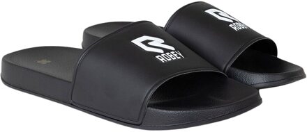 Robey Badslippers Senior zwart - wit - 42