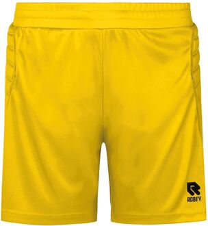 Robey Patron Padded Keepersshort Junior geel - 164