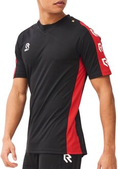 Robey Performance Shirt voetbalshirt korte mouwen (maat XL) - Black/Red