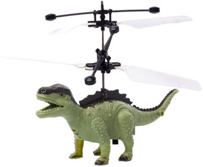 Robot Schorsing Inductie Vliegtuigen Kinderen Schorsing Speelgoed Verlichting Speelgoed Helikopter Vliegende Speelgoed Oplaadbare Drone dinosaurus