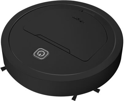 Robot Stofzuiger Smart Stofzuiger Voor Thuis Automatische Stofverwijdering Schoonmaken Sweeper Afstandsbediening zwart