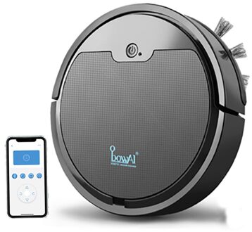 Robot Stofzuiger Sweep En Natte Dweilen Desinfectie 2000Pa App Afstandsbediening Stofzuiger Draadloze Schoonmaken Sweeper