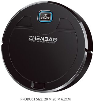 Robot Vacuüm Intelligente Meerdere Reiniging Modes Vacuüm Voor Huisdier Haren Harde Vloer Tapijt Met Uv Lamp Lui Veegmachine Stofzuiger zwart