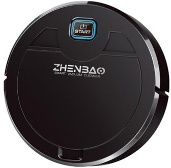 Robot Vacuüm-Meerdere Reiniging Modes Vacuüm Beste Voor Huisdier Haren Harde Vloer & Medium Tapijt Lui Veegmachine Stofzuiger zwart