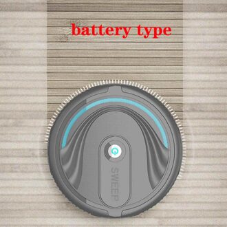 Robotic Stofzuiger Oplaadbare Huishoudelijke Smart Floor Robotic Schoonmaken Vacuüm Automatische Veegmachine Huishoudelijke Dattery Robot accu type 01