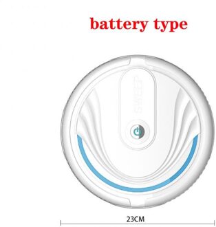Robotic Stofzuiger Oplaadbare Huishoudelijke Smart Floor Robotic Schoonmaken Vacuüm Automatische Veegmachine Huishoudelijke Dattery Robot accu type 02