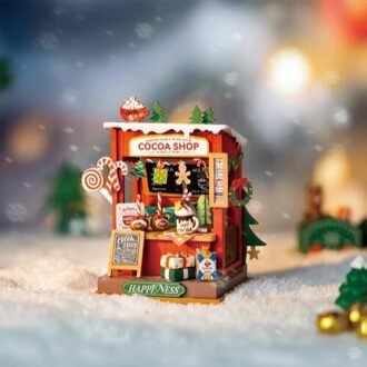 Robotime diy - cocoa shop