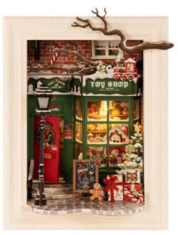 Robotime diy - santa’s toy shop