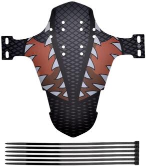 Robuust En Duurzaam Compact Fiets Spatbord Ultra-Dunne Voorvork Handig Mountainbike Regenkap