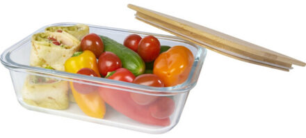 Roby bamboe lunch box Rood - One size