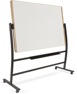 Rocada Natural verrijdbaar whiteboard - Magnetisch - 100 x 150 cm Wit