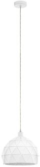 Roccaforte Hanglamp - E27 - Ø 30 cm - Wit