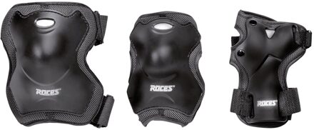Roces Skatebeschermingsset Super Unisex Zwart Maat L 6-delig