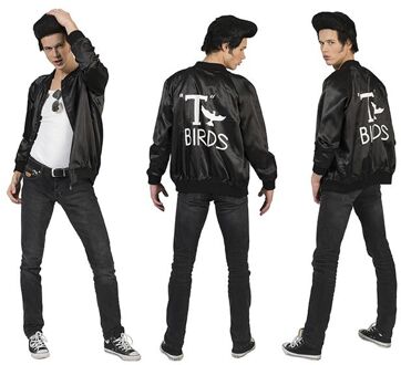 Rock and Roll T-Bird jas zwart