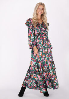 Rock Dames Groen Veelkleurig - XS