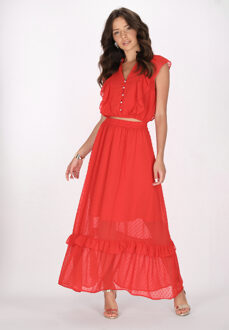 Rock Dames rood - maat