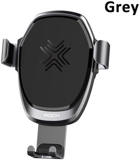 Rock Draadloze Autolader Voor Iphone 8 Plus X Xs Gravity Auto Telefoon Houder Voor Samsung S9 S8 Note 9 8 Quick Lading 10W 7.5W