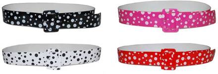 Rock 'n Roll riem met stippen Multikleur - Print