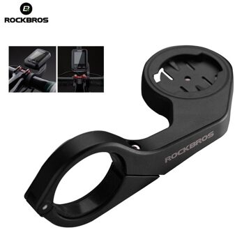 Rockbros 31.8 Mm Fiets Computer Houder Gps Road Mtb Mountainbike Stuur Uitgebreide Bracket Mount Out Front Fiets Accessoires
