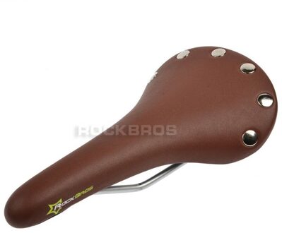 Rockbros Fietsen Pvc Lederen Fiets Zadel Heren Sport Fietsen Kussen Outdoor Mtb Mountainbike Fiets Seat Steel Rail
