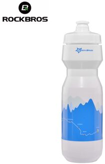 Rockbros Gratis Ship Fietsen Water Fles 750 Ml Fiets Draagbare Waterkoker Fiets Plastic Waterfles Buitensporten Mountainbike DCBT69W