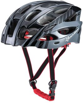 Rockbros Integraal-Gegoten Elektrische Fiets Helm Mannen Vrouwen Shockproof Fietsen Helm Met Rand Mtb Racefiets Helm 28 Vents WT027BGY