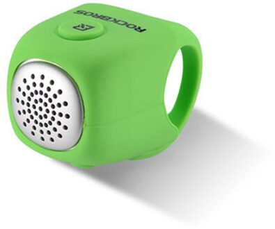 ROCKBROS MTB Fiets Stuur Bell silicagel Shell Ring Saving Bel Fiets Accessoire Elektrische Fietsen Bells Hoorn Regendicht groen