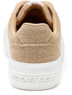 Rocket Dog Cheery Heidi Katoen Damestrainers Donker Natuurlijk Bruin - EU 38 / UK 5