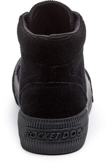 Rocket Dog Cheery Hi Corduroy Vrouwen Zwarte Sneakers - EU 42 / UK 8