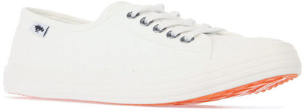 Rocket Dog Chow Chow Elsie sneaker met veteroogjes voor dames, wit - EU 40.5 / UK 7