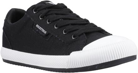 Rocket Dog Dames Cherry Sneakers (Zwart) - EU 37 / UK 4