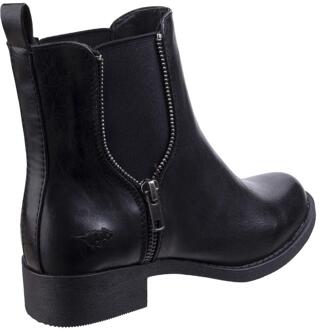 Rocket Dog Dames/dames Camilla Bromley Enkellaarsjes met kruis (Zwart) - EU 36 / UK 3