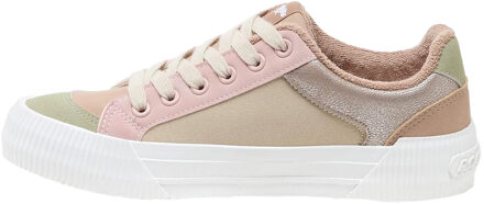 Rocket Dog Dames/Dames Cheery Colour Block Trainers (Taupe) - EU 36 / UK 3