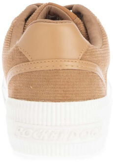 Rocket Dog Dames/Dames Cheery Corduroy Trainers (Tan) - maat Bruin