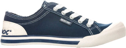 Rocket Dog Dames/Dames Jazzin 8A Canvas Trainers (Marine) Navy
