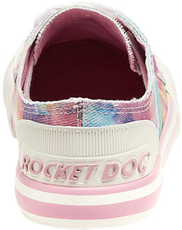 Rocket Dog Dames/dames Jazzin Candy Tie Dye Vrijetijdsschoenen (Roze/Multikleurig)