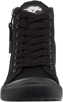 Rocket Dog Dames/dames Jazzin Hi 12A Katoenen Canvas Schoenen (Zwart) - EU 40.5 / UK 7