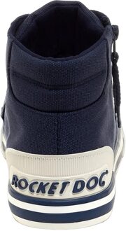 Rocket Dog Dames/dames Jazzin Hi Trainers (Marine) Navy