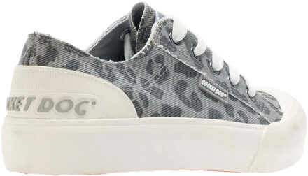 Rocket Dog Dames/Dames Jazzin Plus schoenen met luipaardprint (Grijs) - maat EU 38 / UK 5