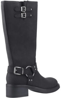 Rocket Dog Dames/Dames Nash Hoge Biker Laarzen (Zwart) - EU 40.5 / UK 7