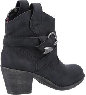 Rocket Dog Dames/Dames Satire Enkellaarzen (Zwart) - EU 36 / UK 3