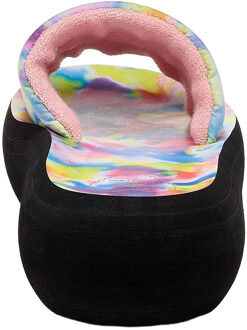 Rocket Dog Dames/Dames Splash Loyal Tie Dye Sliders (Roze/Multikleurig) - EU 37 / UK 4
