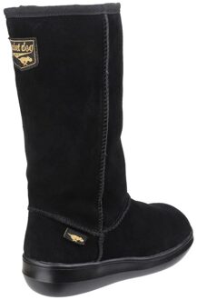 Rocket Dog Dames/Dames Sugardaddy Suede Pull-On Laarzen (Zwart) - maat